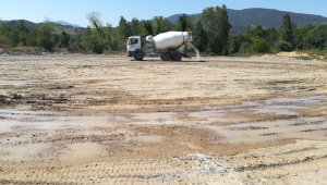 Ahşap külliye için ilk kazma vuruldu