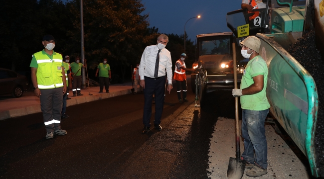 Başkan Yüce incelemelerde bulundu