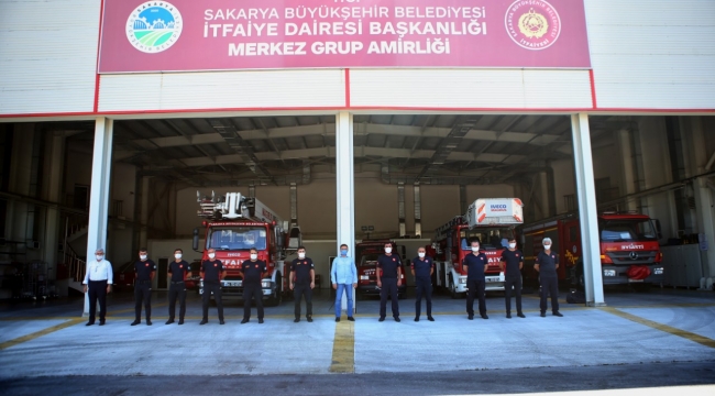 Essen’den itfaiye teşkilatına teşekkür ziyareti