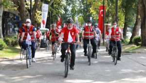 Felaketin yıldönümünde bilinçli toplum için pedal çevirdiler