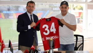 İMAMOĞLU’NDAN KARAGÜMRÜKSPOR’A TEBRİK ZİYARETİ