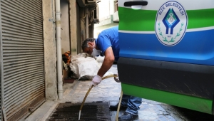 LARVA İLE MÜCADELE DEVAM EDİYOR..