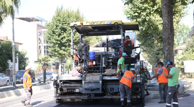 Palmiye Caddesi yeni yüzüne kavuşuyor