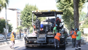 Palmiye Caddesi yeni yüzüne kavuşuyor