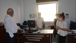 POSBIYIK, PERSONELİ DENETLEDİ