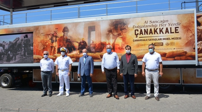 Protokol, Çanakkale Savaşları Mobil Müzesi'ni Gezdi