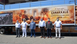 Protokol, Çanakkale Savaşları Mobil Müzesi'ni Gezdi