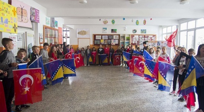 Rize Belediyesi’nden Bosna'ya Türkçe sınıfı