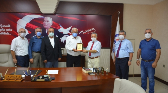 Türk Hava Kurumu'ndan Posbıyık'a teşekkür ziyareti