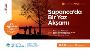 Yaz kültür sanat etkinliklerinde adres Sapanca