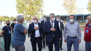 “91 mahalleye hizmet sunacak Hendek itfaiye binası tamamlanıyor”