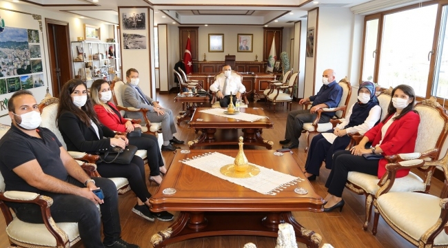  Acil Sağlık Hizmetleri Genel Müdüründen Vali Çeber’e Ziyaret