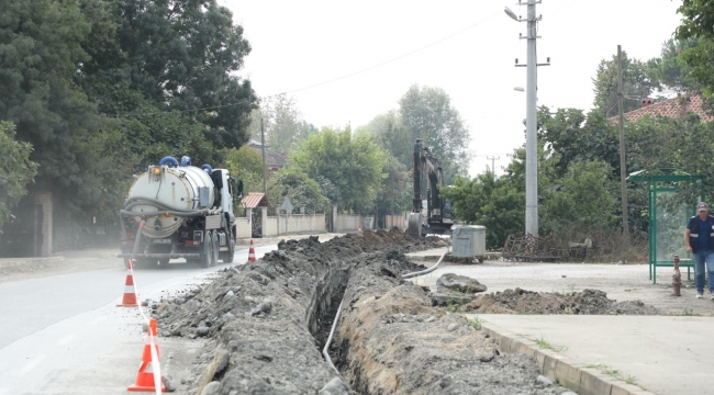 Akyazı Vakıf Mahallesi’ne 7 kilometrelik içmesuyu hattı