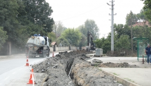 Akyazı Vakıf Mahallesi’ne 7 kilometrelik içmesuyu hattı