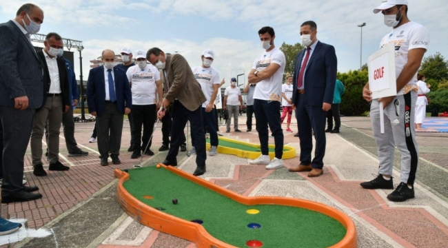 BAŞKAN DEMİR: SPOR PROJELERİ HAZIRLANIYOR