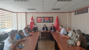 BAŞKAN METİN’DEN CUMHURİYET HALK PARTİSİ’NE ZİYARET