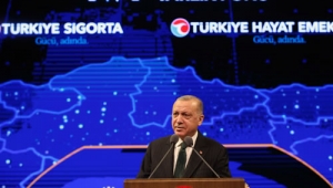 Cumhurbaşkanı Recep Tayyip Erdoğan, Türkiye Sigorta Tanıtım Töreni’ne katıldı.