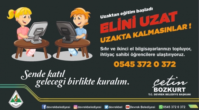 DEVREK BELEDİYESİ’NDEN ANLAMLI KAMPANYA