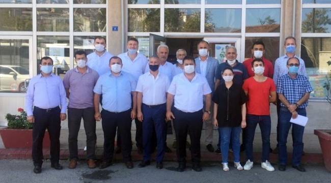 GMİS Yönetimi, MTA Bölge Müdürlüğü'nü ziyaret etti