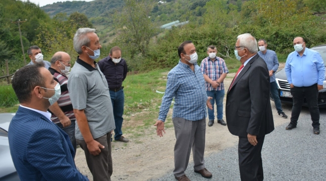 “GÖKTEPE – HAMZAFAKILI BAĞLANTI YOLU HAYIRLI OLSUN”