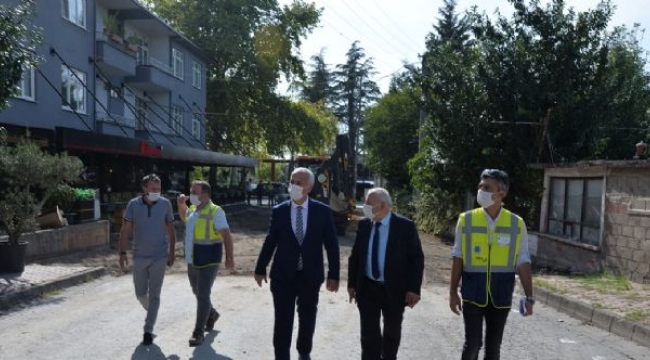 İKİ MAHALLEDE DAHA ALT VE ÜST YAPIYA YATIRIM