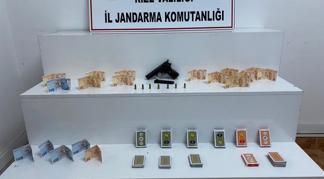 Rize'de Kumar Oynayanlara Ceza