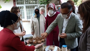 “Yöresel Sanatlara Yenilikçi Dokunuşlar” Projesi Sepet Örücülüğü Sergisi Düzenlendi