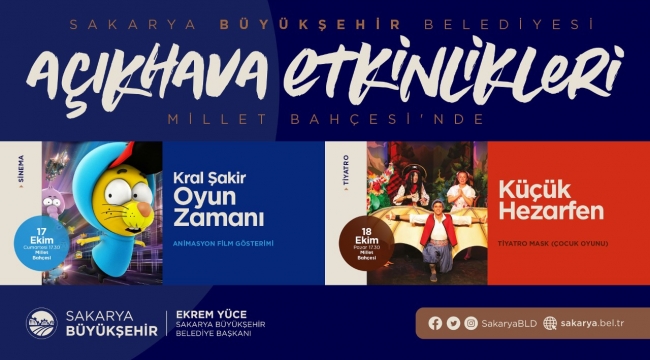 Açık hava etkinlikleri Millet Bahçesi’nde devam ediyor