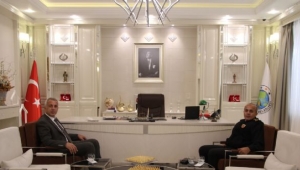 ALBAY KUTLU´DAN BAŞKAN BABAOĞLU´NA ZİYARET