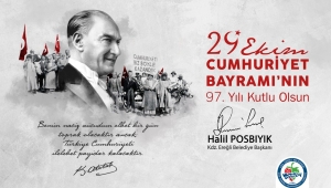 BAŞKAN POSBIYIK, CUMHURİYET BAYRAMI'NI KUTLADI