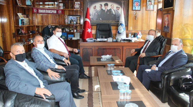 BEÜ REKTÖRÜ PROF. DR.ÇUFALI, GMİS’İ ZİYARET ETTİ