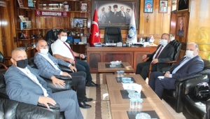 BEÜ REKTÖRÜ PROF. DR.ÇUFALI, GMİS’İ ZİYARET ETTİ