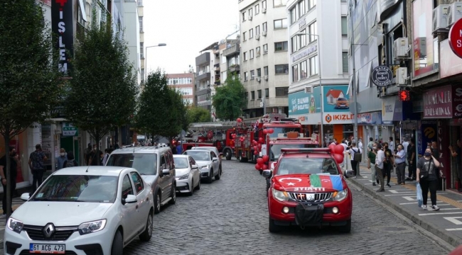 BÜYÜKŞEHİR İTFAİYESİNDEN ŞEHİR TURU