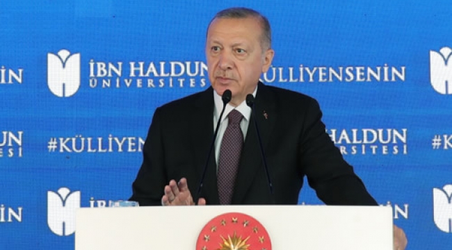 Cumhurbaşkanı Erdoğan, İbn Haldun Üniversitesi Külliyesi Açılış Töreni’ne katıldı