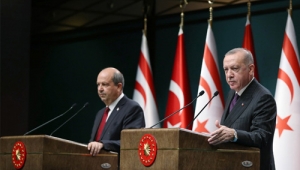 Cumhurbaşkanı Erdoğan, KKTC Başbakanı Ersin Tatar ile düzenlediği ortak basın toplantısında konuştu