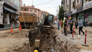 Ferizli Fevzi Çakmak Caddesi’nde altyapı tamam sıra üstyapıda