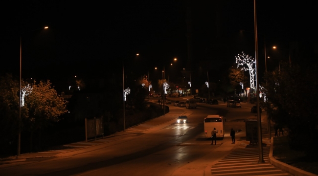 Karaman’a dekoratif aydınlatma