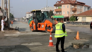 Mehmet Akif Ersoy Caddesi yenileniyor