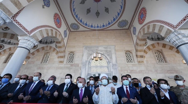 Patnos Recep Tayyip Erdoğan Camii dualarla açıldı
