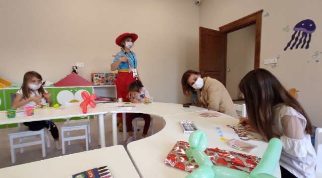 '' Safran Çocuk Oyun Evi'' Hizmete Açıldı