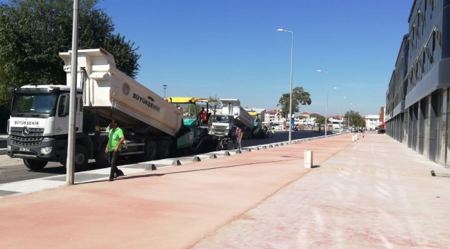 Sağlık Caddesi modern görünüme kavuştu