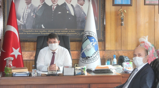Amasra Belediye Başkanı Çakır, GMİS'den ziyaret