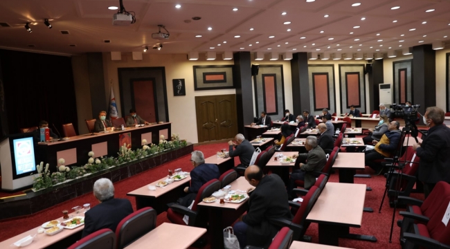 Başkan Palancıoğlu ilçenin 58 mahalle muhtarı ile görüştü