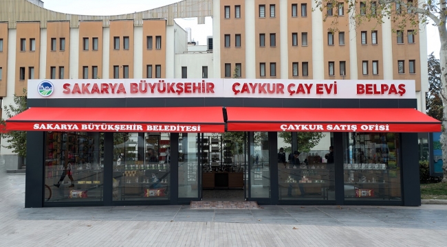 BELPAŞ Çay Evi hizmete başladı