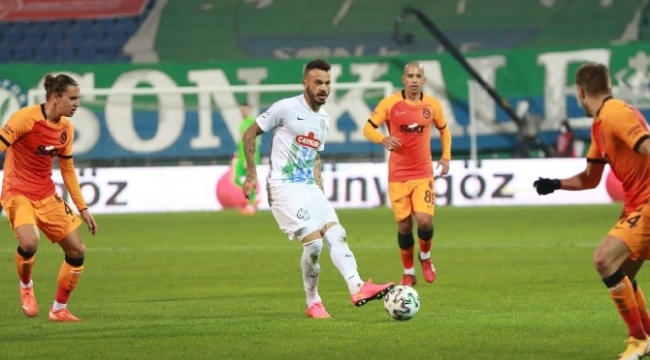 Çaykur Rizespor: 0 - Galatasaray: 4