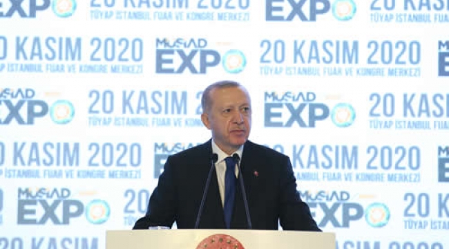 Cumhurbaşkanı Erdoğan,18. MÜSİAD EXPO Fuarı’na katıldı