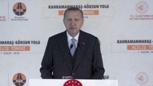 Cumhurbaşkanı Erdoğan, Kahramanmaraş-Göksun Yolu Açılış Töreni’ne katıldı