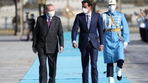 Katar Emiri Şeyh Temim Cumhurbaşkanlığı Külliyesinde