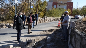 Kayabağ Mahallesi'nde tarihi duvarlar restore ediliyor