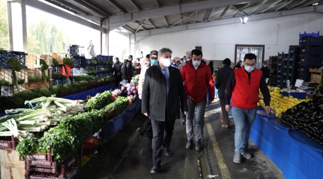 MELİKGAZİ'DE PAZAR YERİ DENETİMLERİ AKSATILMADAN YAPILIYOR